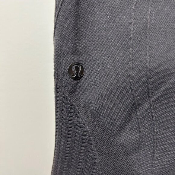 🌷SALE Lululemon Flow and Go Cropped Leggings Size 4 Black Yoga Workout - Picture 9 of 11